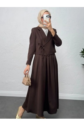 Bena Boutique Ceketli Etek Takım