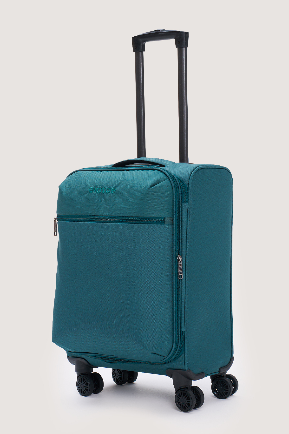 Cabin Size Suitcase Aircraft Cabin Compatible Bellows Waterproof Fabric 8 Wheels ELT034