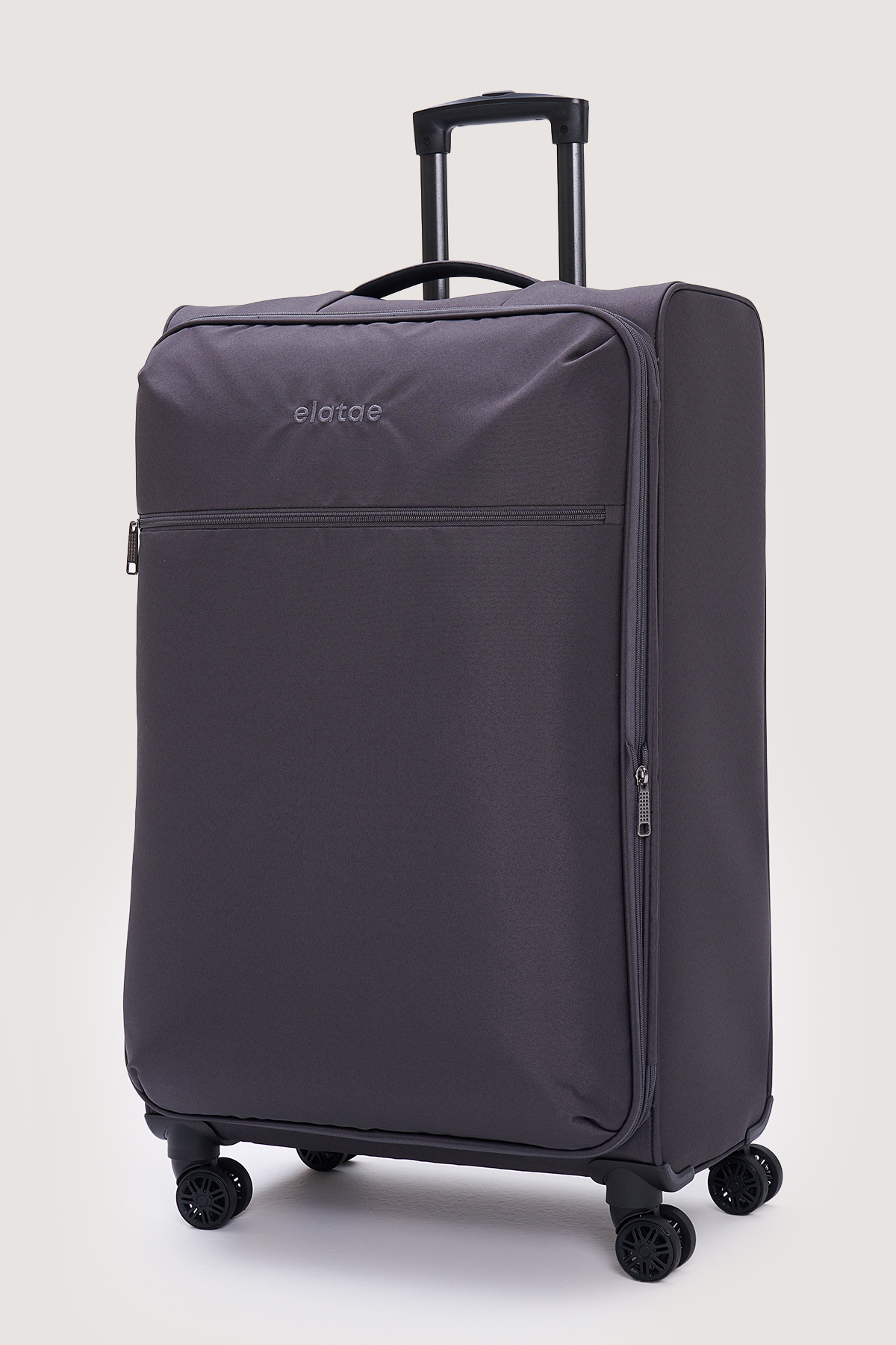 Large Size Suitcase Gusseted Large Volume Waterproof Fabric 8 Wheels ELT034