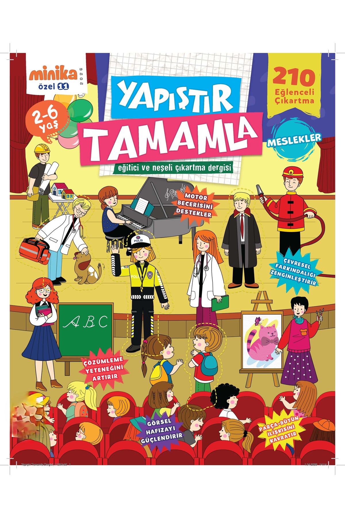 Turkuvaz Dergi YAPIŞTIR TAMAMLA 11 - Fiyatı, Yorumları