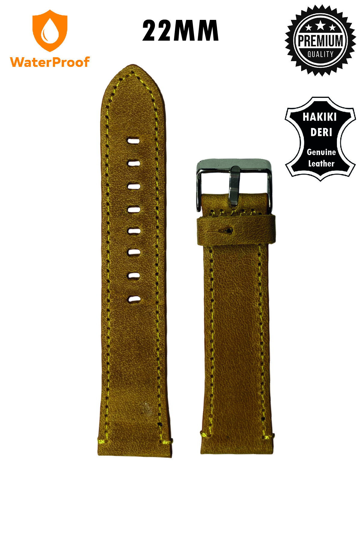 beroo straps 22MM Premium Gerçek Deri Saat Kordonu | Pim Hediye ...