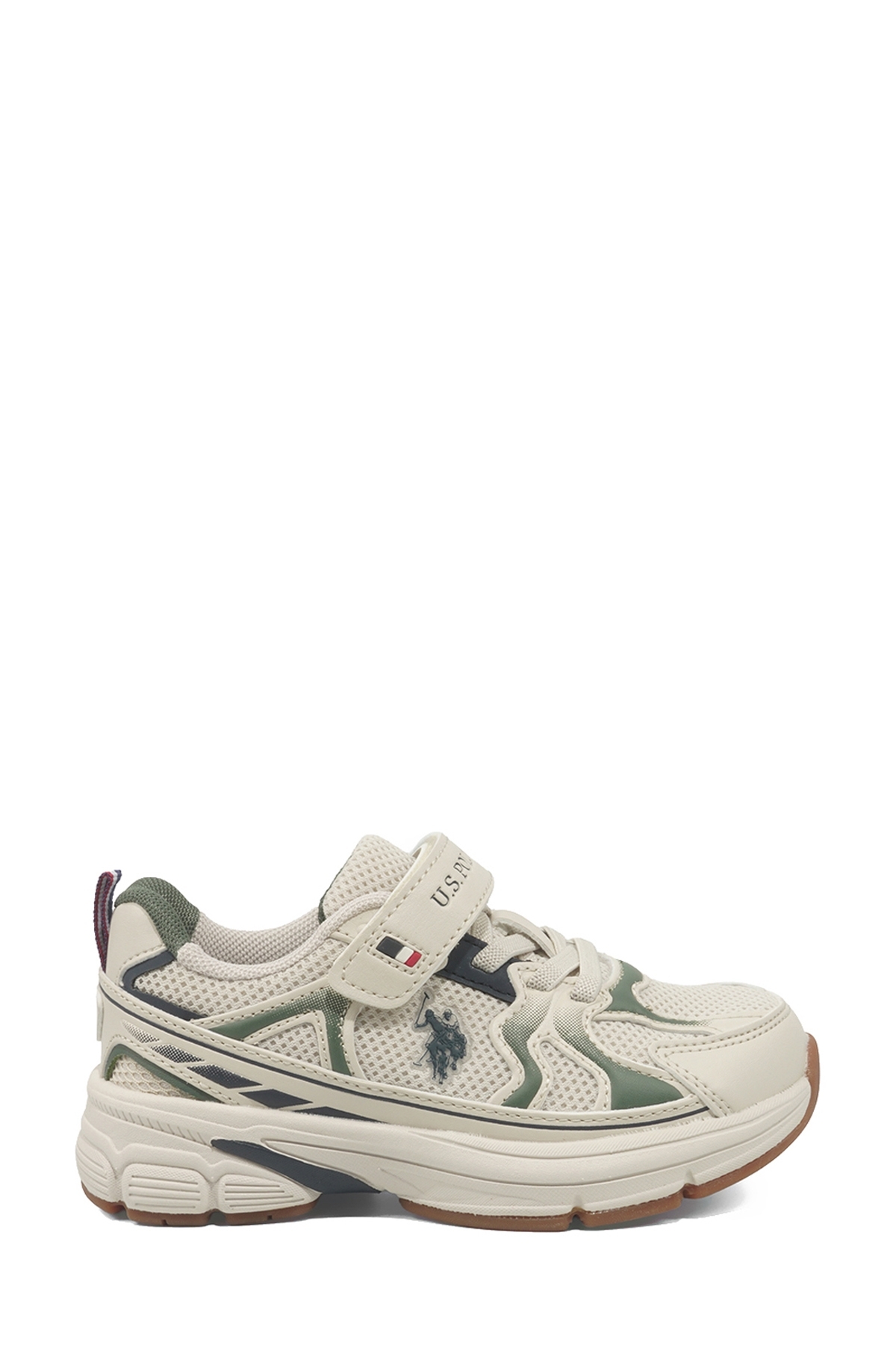 U.S. Polo Assn. Sette Jr Beige Boys' Sports Shoes