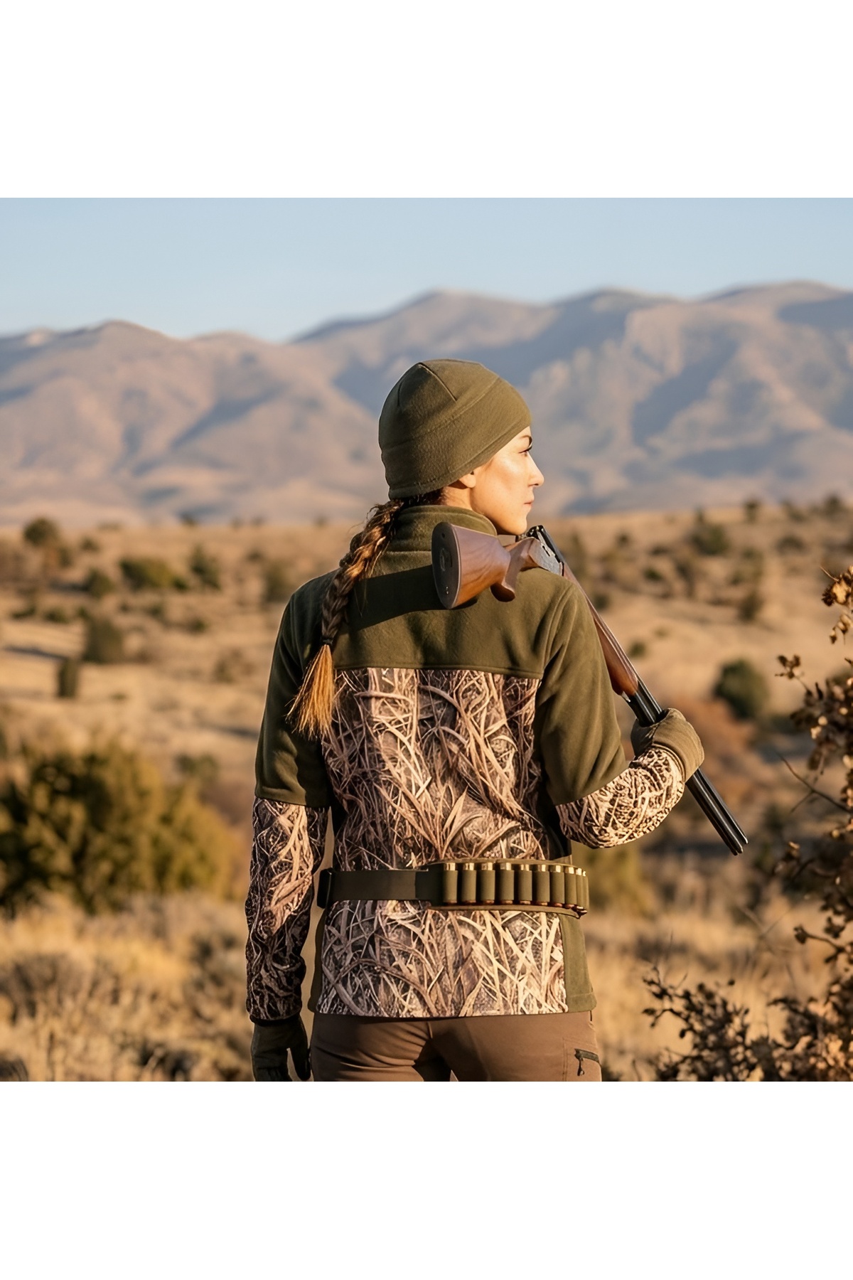 ژاکت پشمی استتار طرح رید مدل Hunter — Hunter1 — تصویر 5 از 7