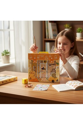 Gadget Gear Eğlenceli Capybara Figürlü Boyama Seti