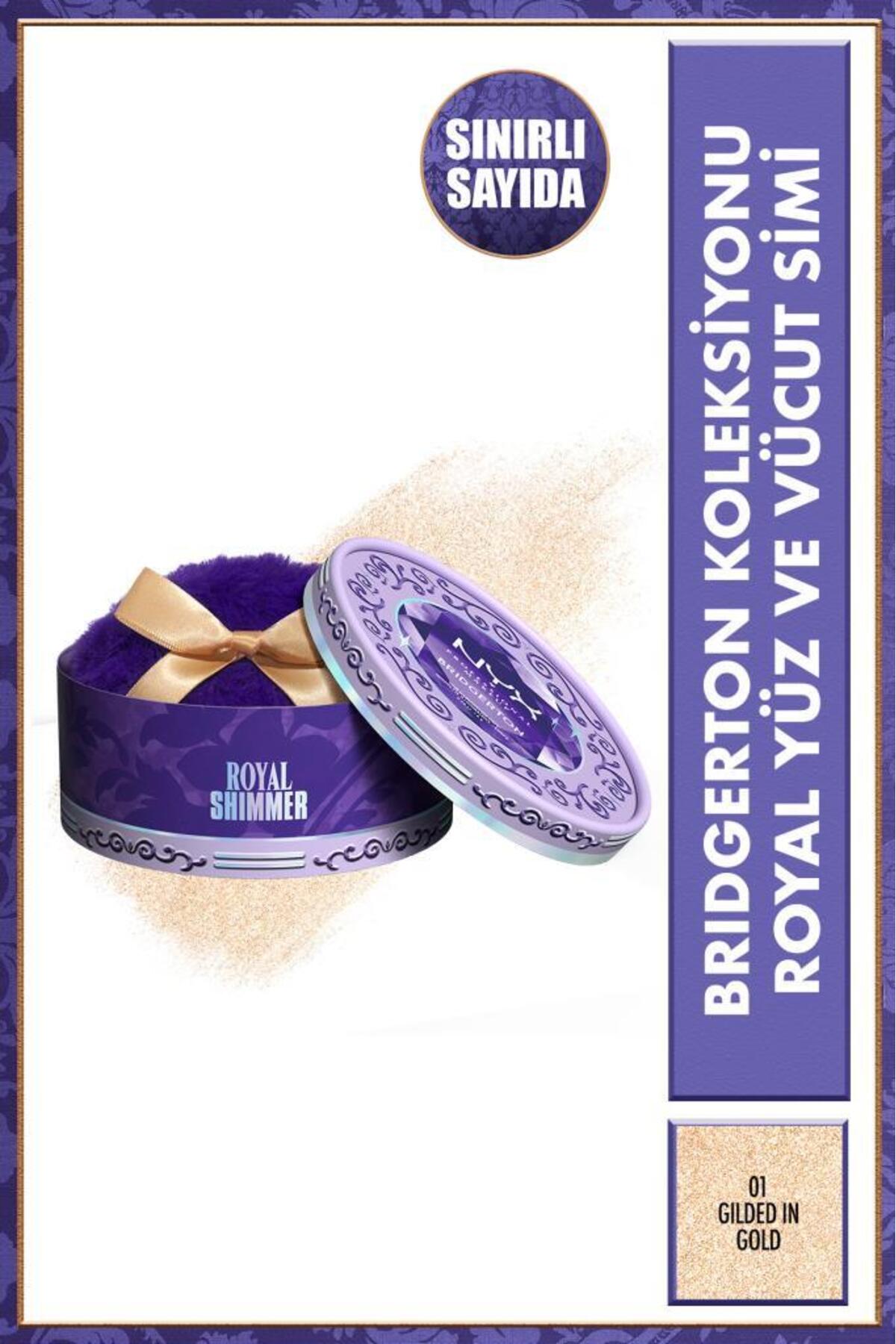 NYX Professional Makeup Bridgerton Koleksiyonu Royal Yüz ve Vücut Simi - Gilded In Gold - Fiyatı, Yorumları