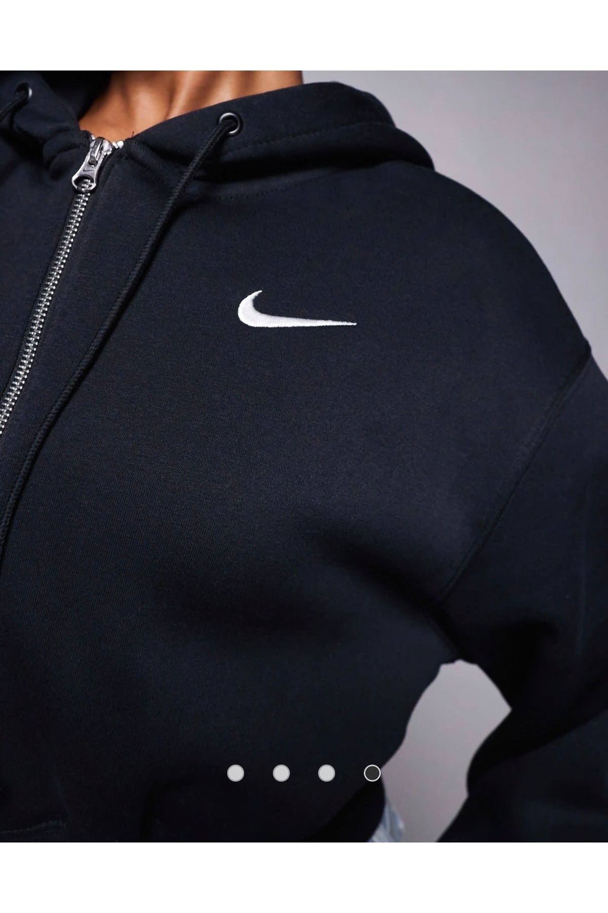 Nike Phoenix Fleece Loose Crop FZ Hoodie Kadın Sweatshirt REDSPORT