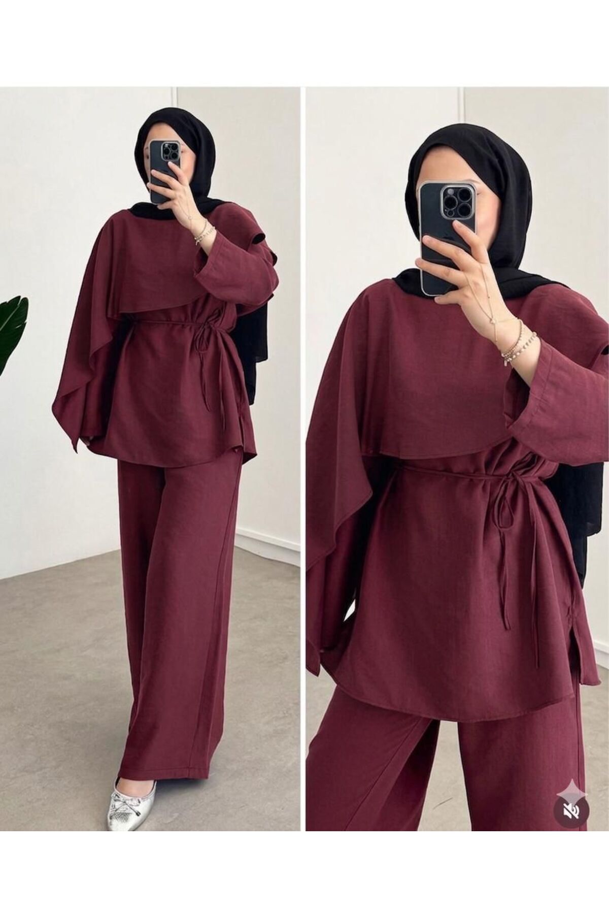 KILIF STORE SERA PELERİNLİ İKİLİ TAKIM