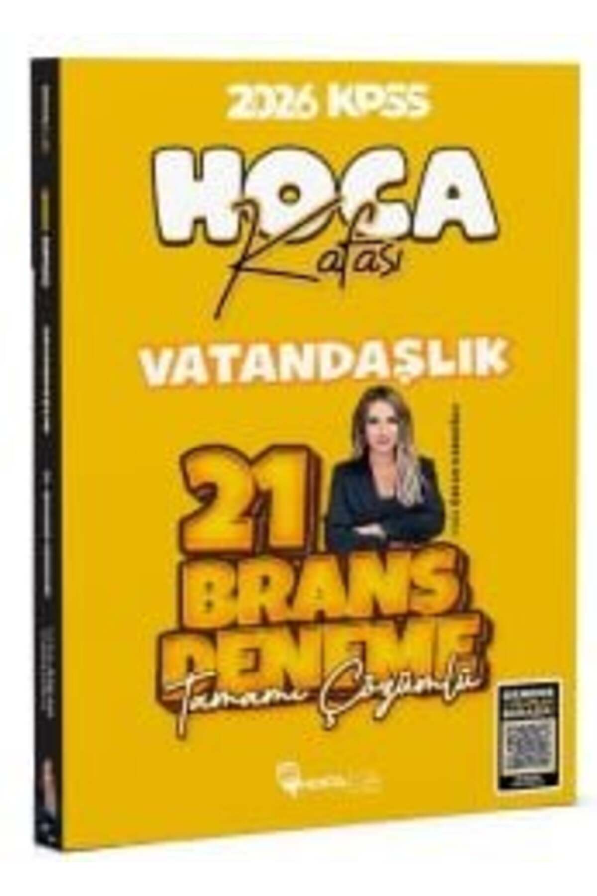 hoca kafası yayınları Hoca Kafası 2026 KPSS Vatandaşlık 21 Deneme