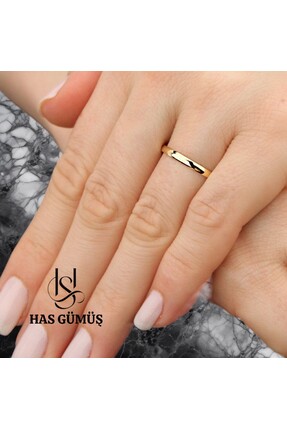ÖZ HAS GÜMÜŞ 925 AYAR ÜNİSEX 3 MM GÜMÜŞ ALYANS KARARMAMASI İÇİN GÜMÜŞ ÜZERİNE...