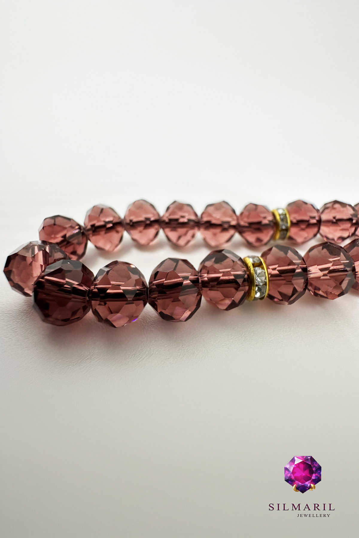 Faset Kesim Zultanit Tespih Renk Değiştiren Sultan Taşı 24 Ayar Altın Görünümlü Sarı Püskül — Silmaril Store (5)