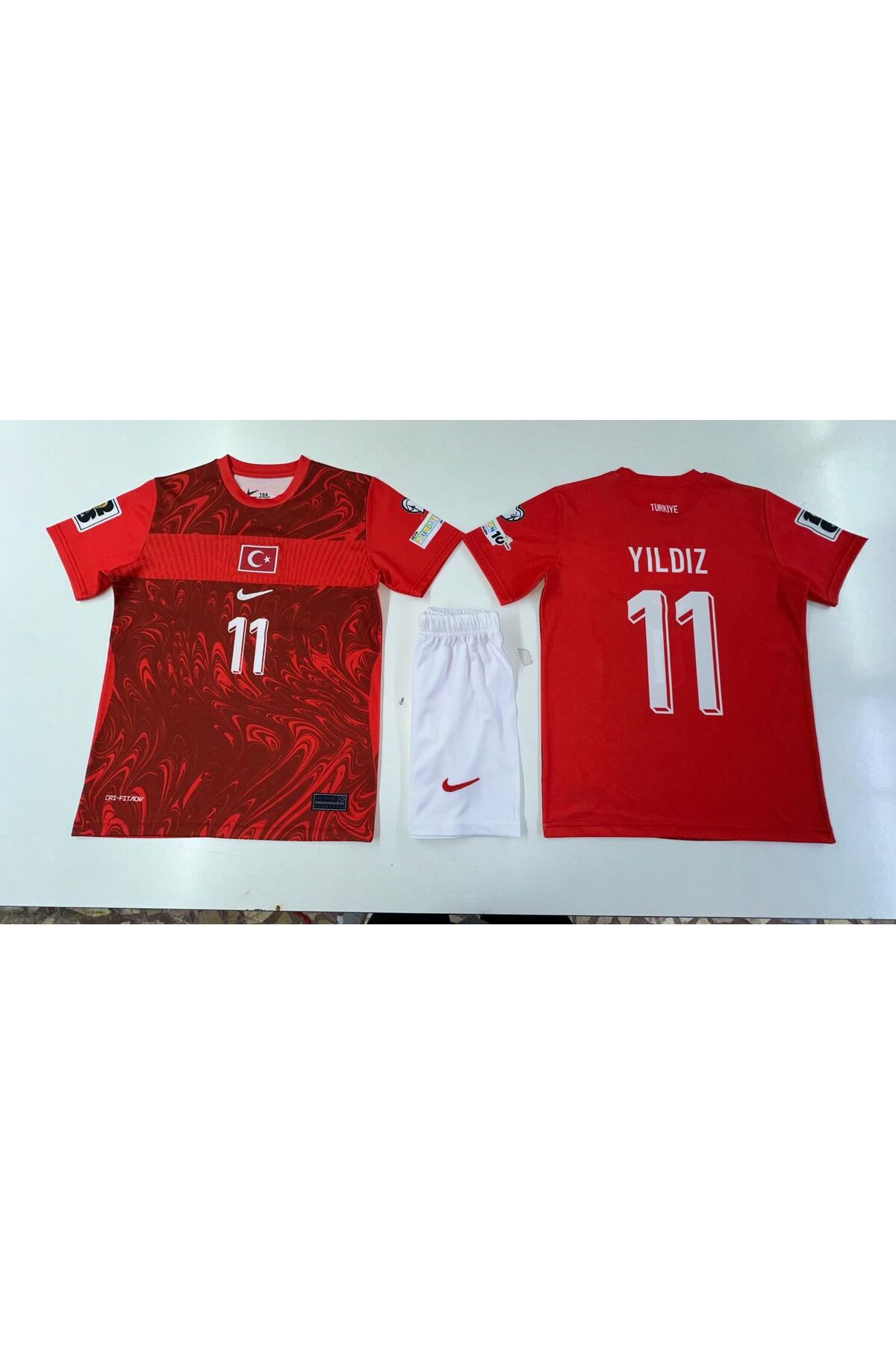 FIFA World Cup Kenan Yildiz Turkish Football Jersey - 2026 World Cup Jersey SET OF 4