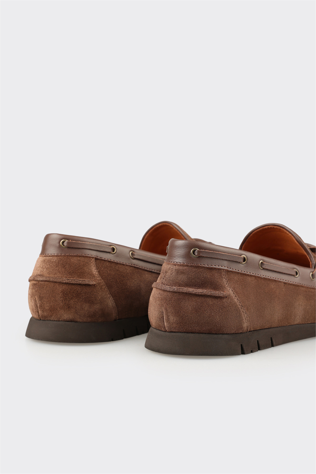 Elle Shoes Kahve Deri Erkek Günlük Ayakkabı görsel 5