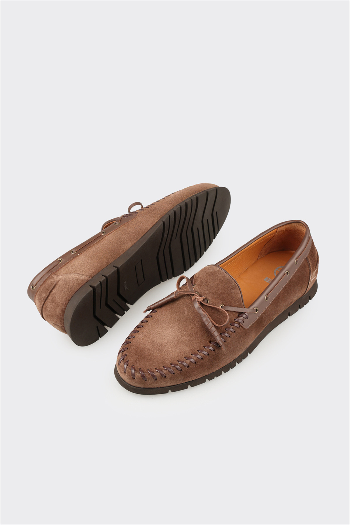Elle Shoes Kahve Deri Erkek Günlük Ayakkabı görsel 3