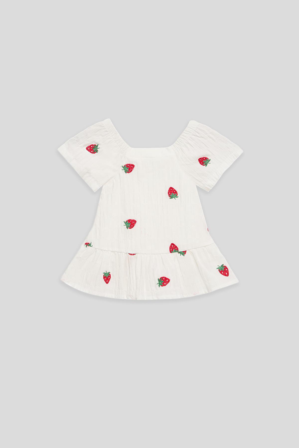 GB Baby BG Store Kız Bebek Desenli Elbise