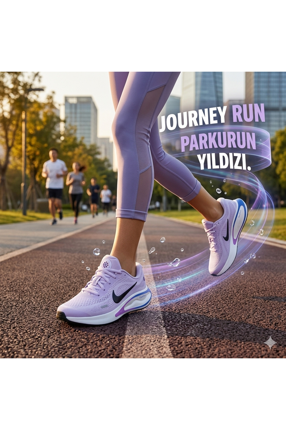 Nike Journey Run Kadın Mor Koşu ve Yürüyüş Ayakkabısı | FJ7765-500