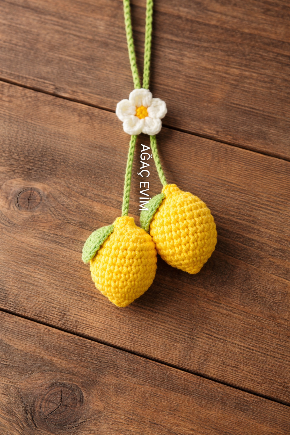 Amigurumim Amigurumi limon araba süsü anahtarlık - Fiyatı, Yorumları