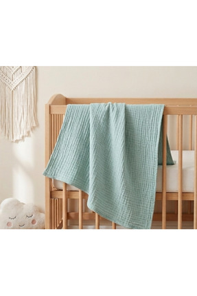 Baby Veil %100 Pamuklu 4 Katlı Müslin Batteniye&Örtü 100x120 Cm