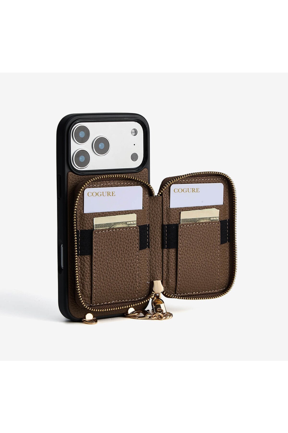 Cogure Kombinlenebilir - M-Stand Premium PU Deri MagSafe Cüzdan & Kartlık - By Bero Lina görsel 2