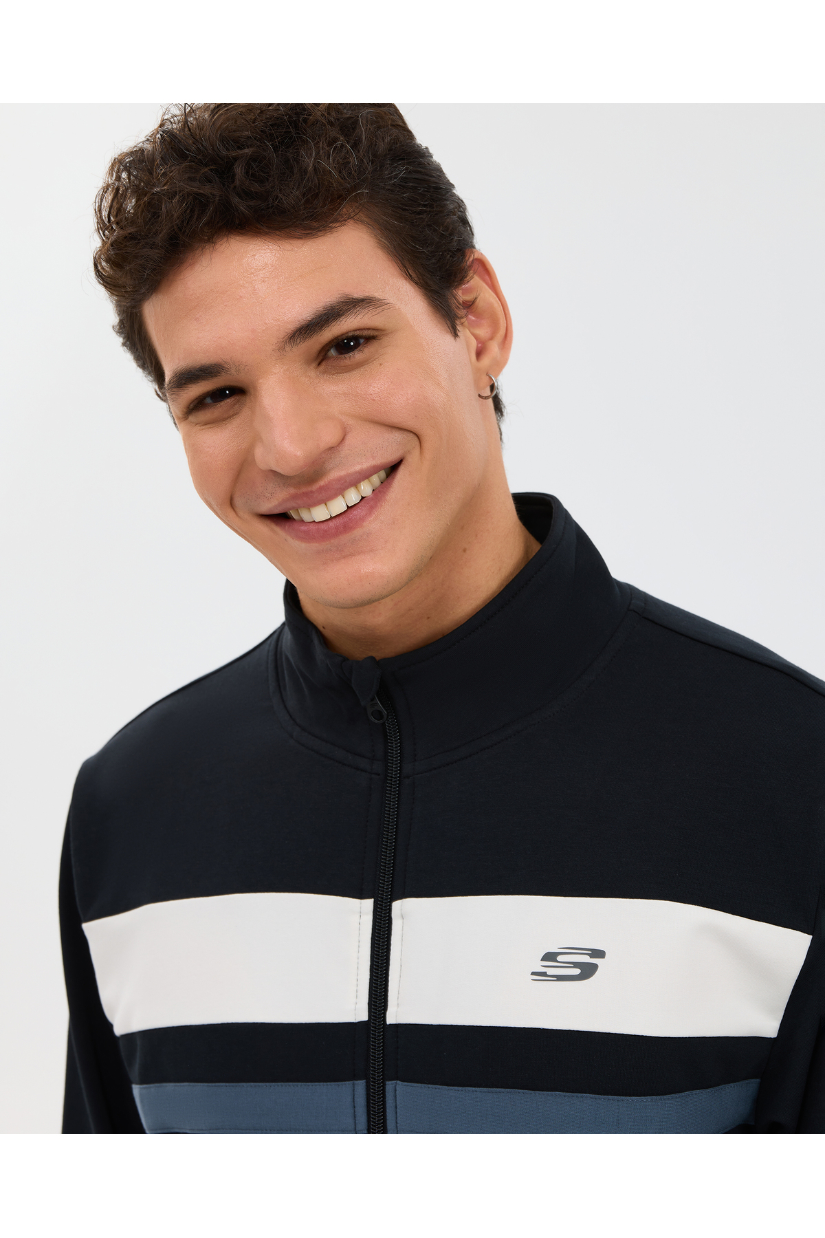 S2610008 M Coll Track Suit Erkek Günlük Eşofman Takımı SİYAH — مشکی KCMN-AST11468 — تصویر 4 از 4