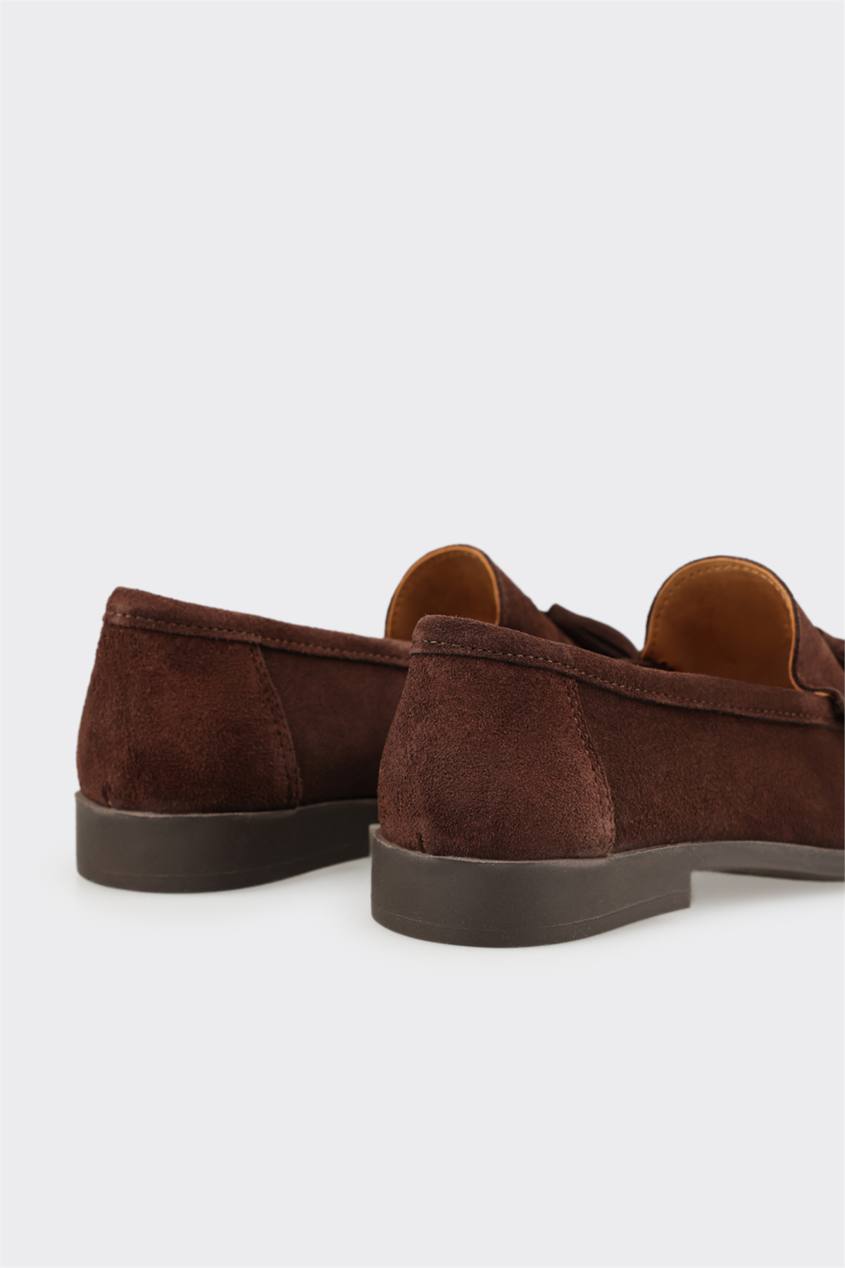 Elle Shoes Kahve Deri Kadın Günlük Ayakkabı görsel 5