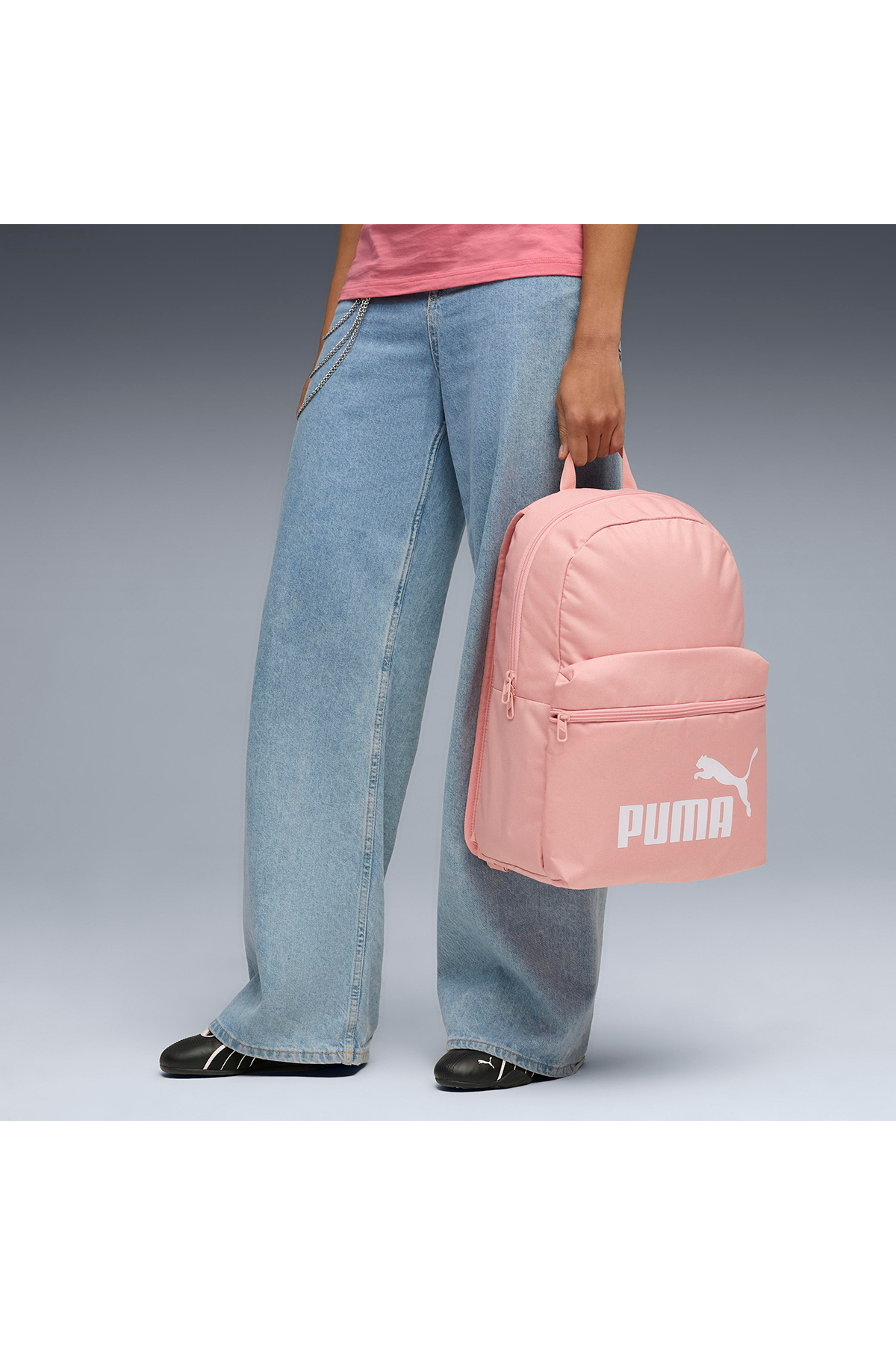 Puma Phase Unisex Pembe Günlük Stil Sırt Çantası 09116428 görsel 3