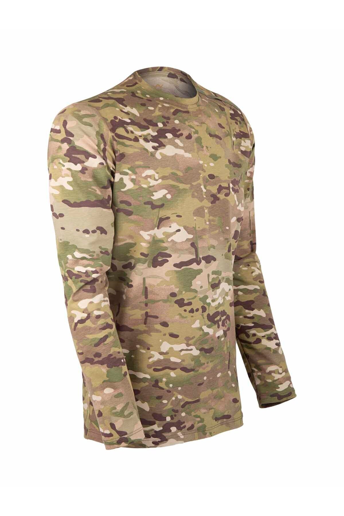VAV WEAR Outdoor T-shirt Basic Pamuklu Erkek BASETI04 görsel 2