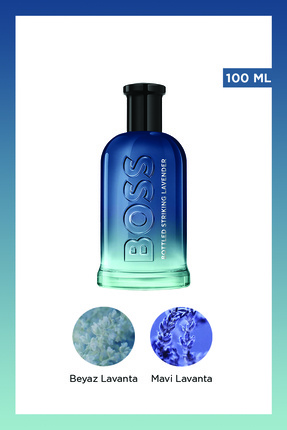 BOSS Bottled Striking Lavender EDP 100 ml Erkek Parfüm
