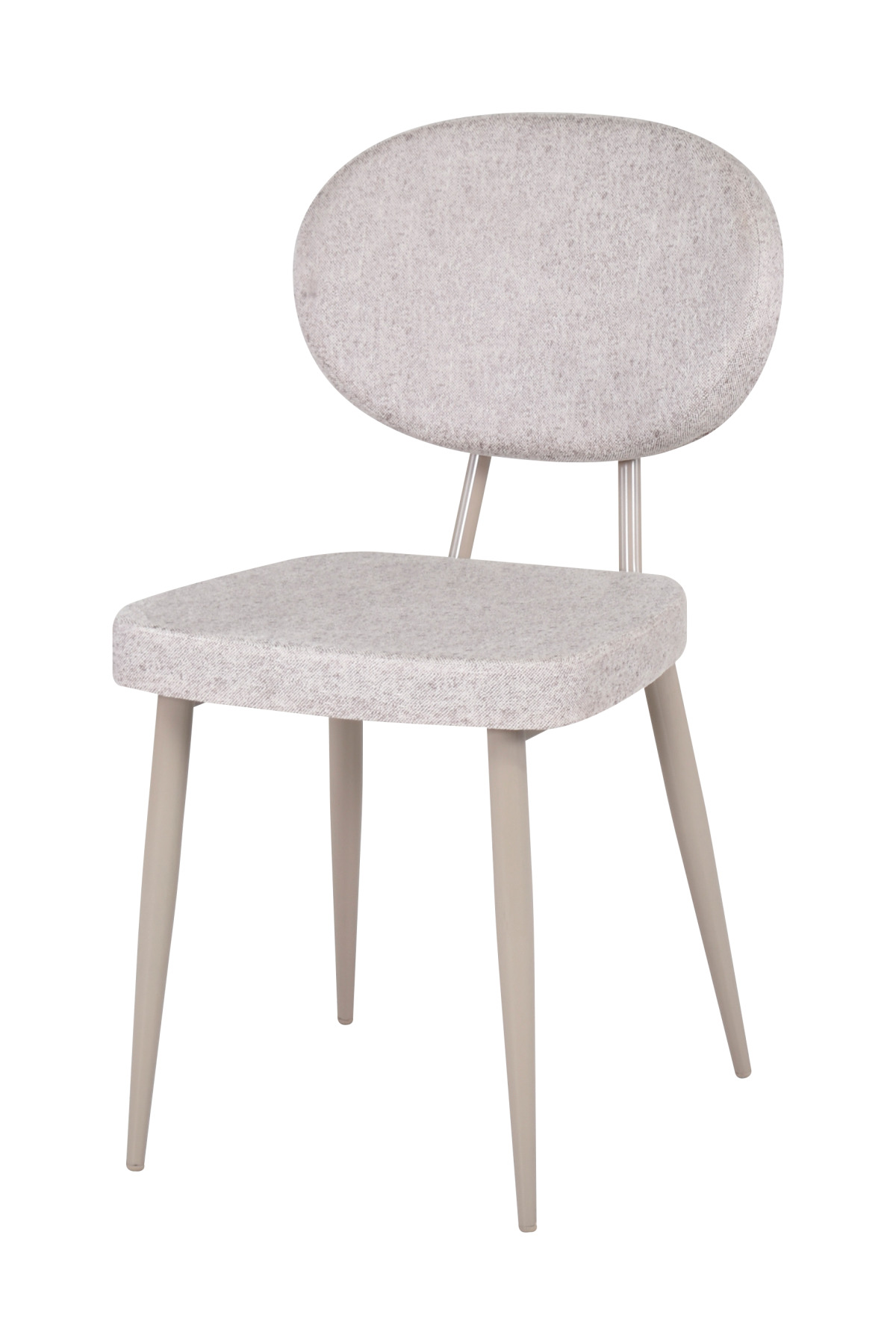 Marine Mink Metal Foot Chair
