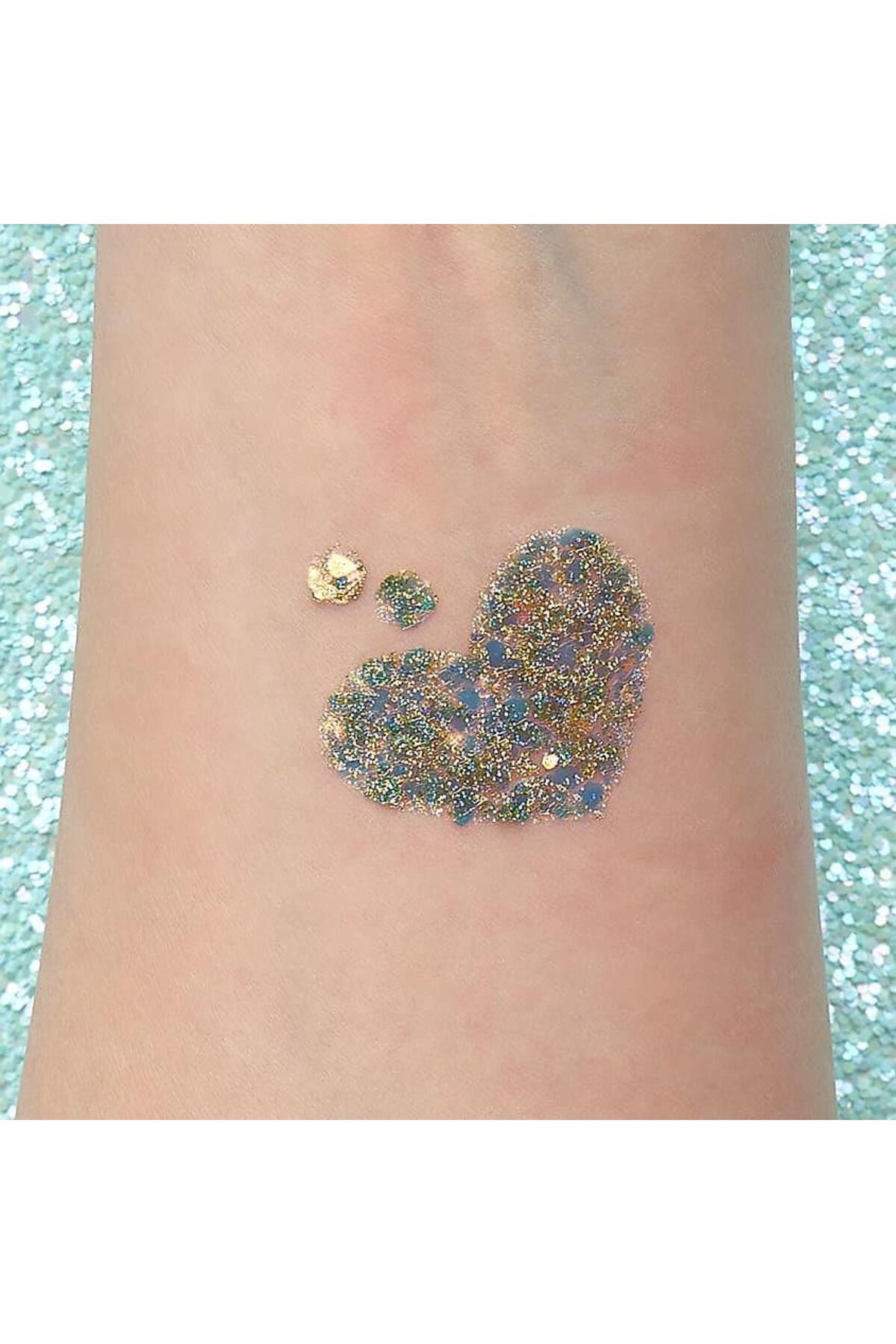 Glitter gel Luminous 003 Işıltılı Mavi - 7g — SODC10103 — تصویر 6 از 7