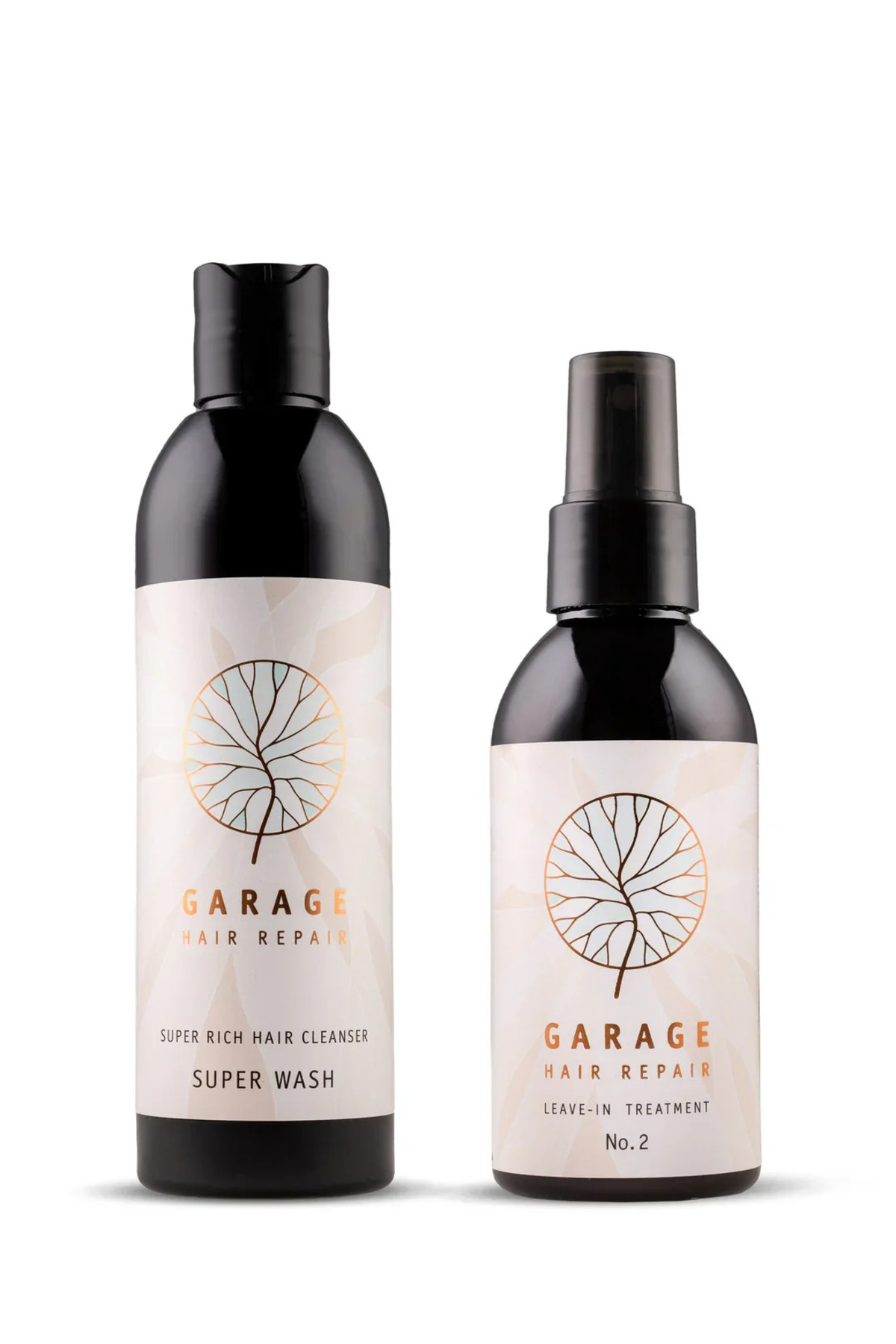 Garage Organics Saç Bakım Seti -2- Super Wash+No.2 Sprey Normal fiyat — Garage Organics Saç Bakım Seti -2