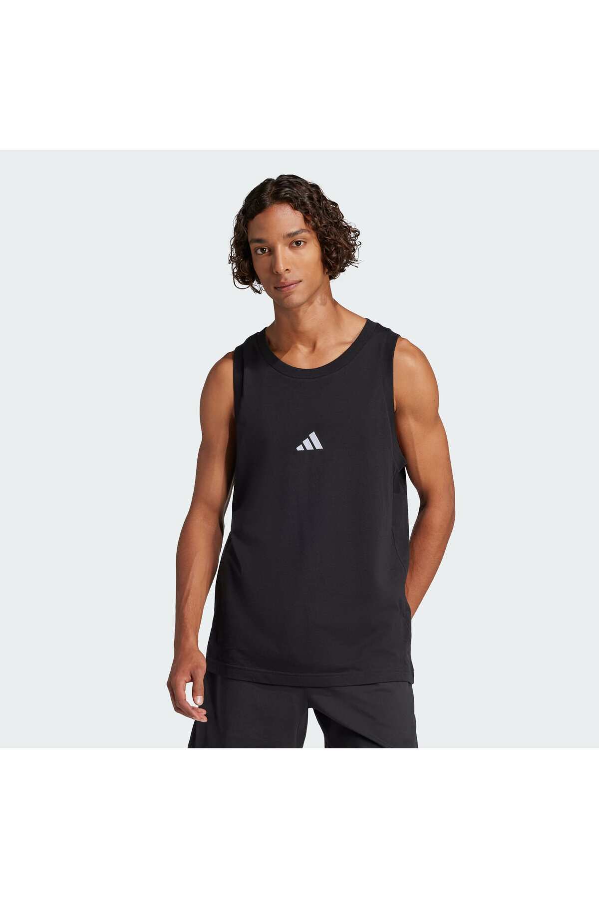 adidas M Sl Tank Erkek Atlet JE8986 BLACK/WHITE - Fiyatı, Yorumları