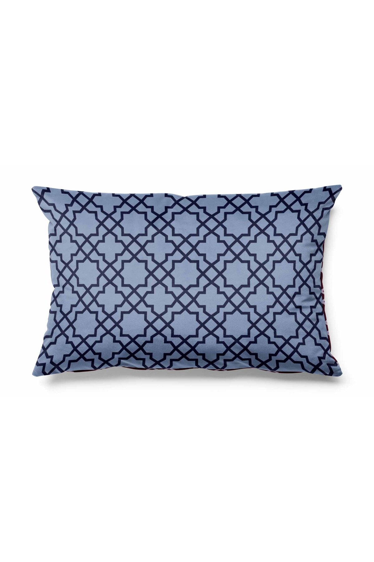 Rectangular Pillow Case Upholstery Suede Fabric 50*30 Cm - Marrakech