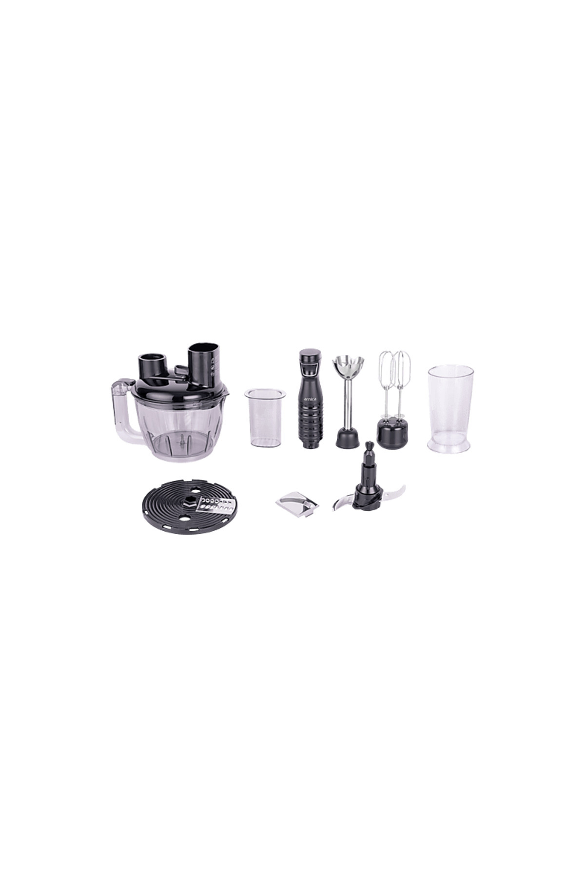 GH21487 Vena Grated Blender Set Black
