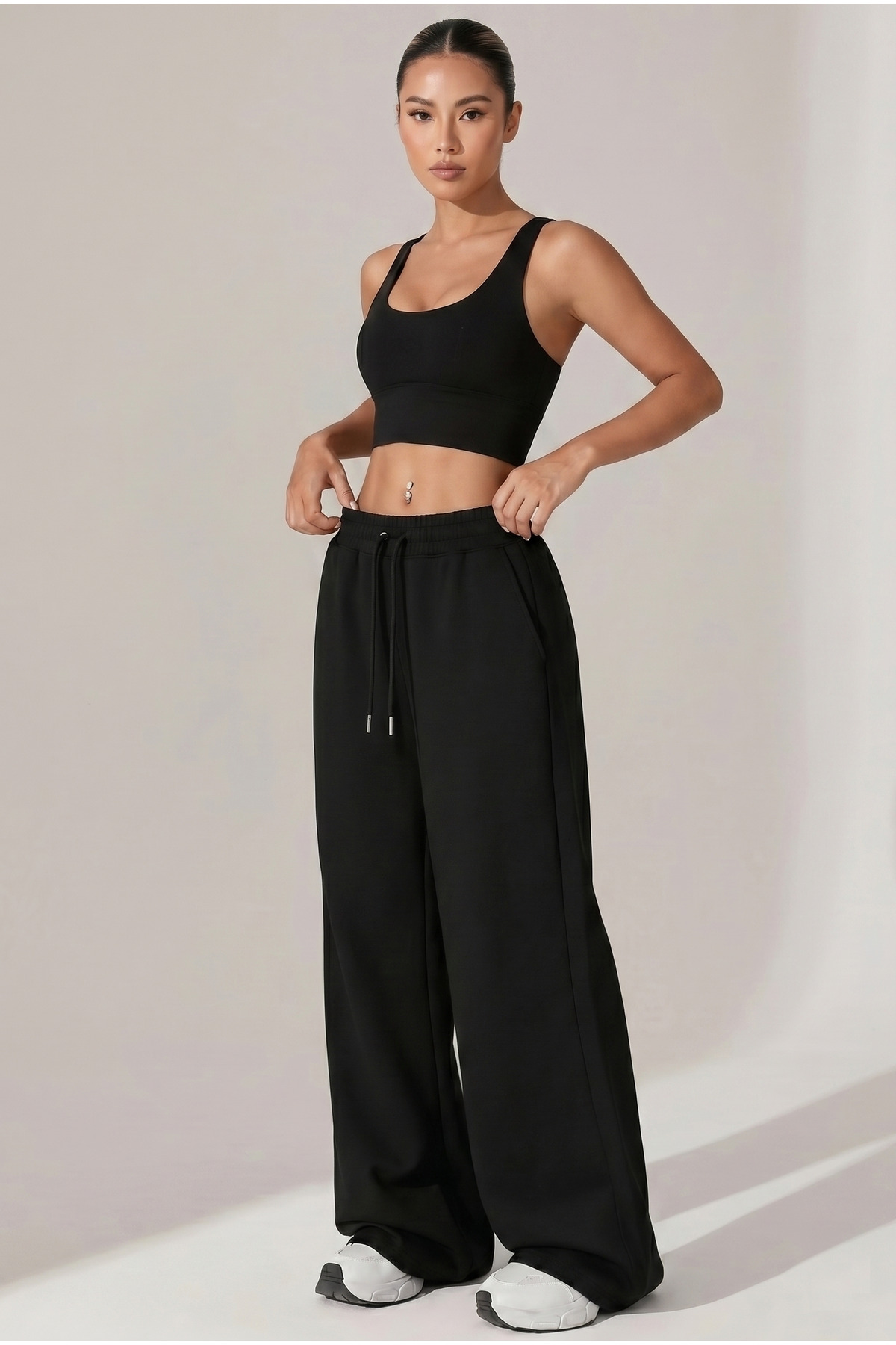 DAXİS Sportwear Company KADIN Baggy Rahat Kesim Bol Eşofman Altı