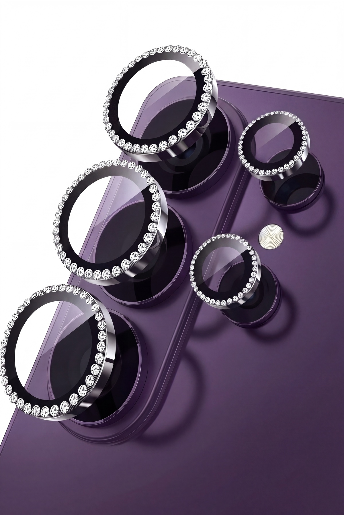 Galaxy S26 Ultra Bright Stone AR+ AF Camera Lens Protective Glass Scratch Resistant HD Protection Purple