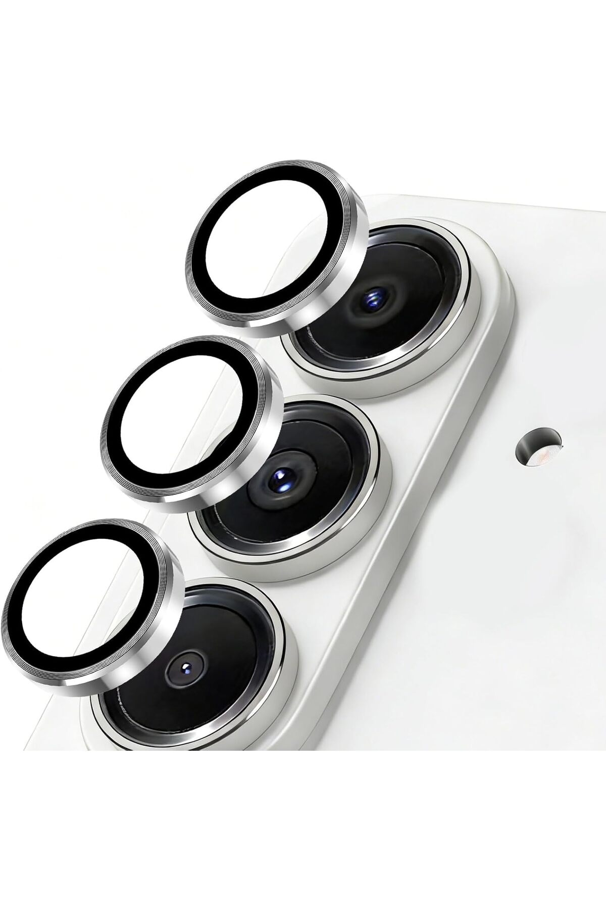 Galaxy S26 and S26 Plus AR+ AF Camera Lens Protective Glass Scratch Resistant HD Protection Silver