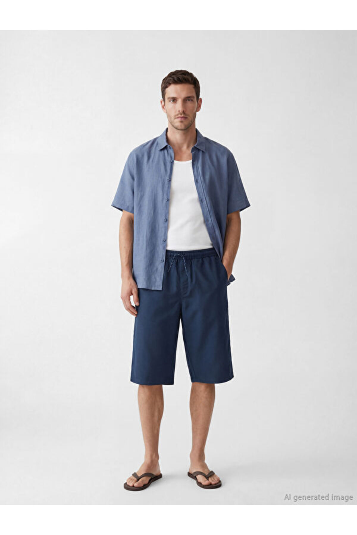 LC Waikiki Quality Pieces from Çelebi Store Men's Sea Shorts in Below the Knee Length