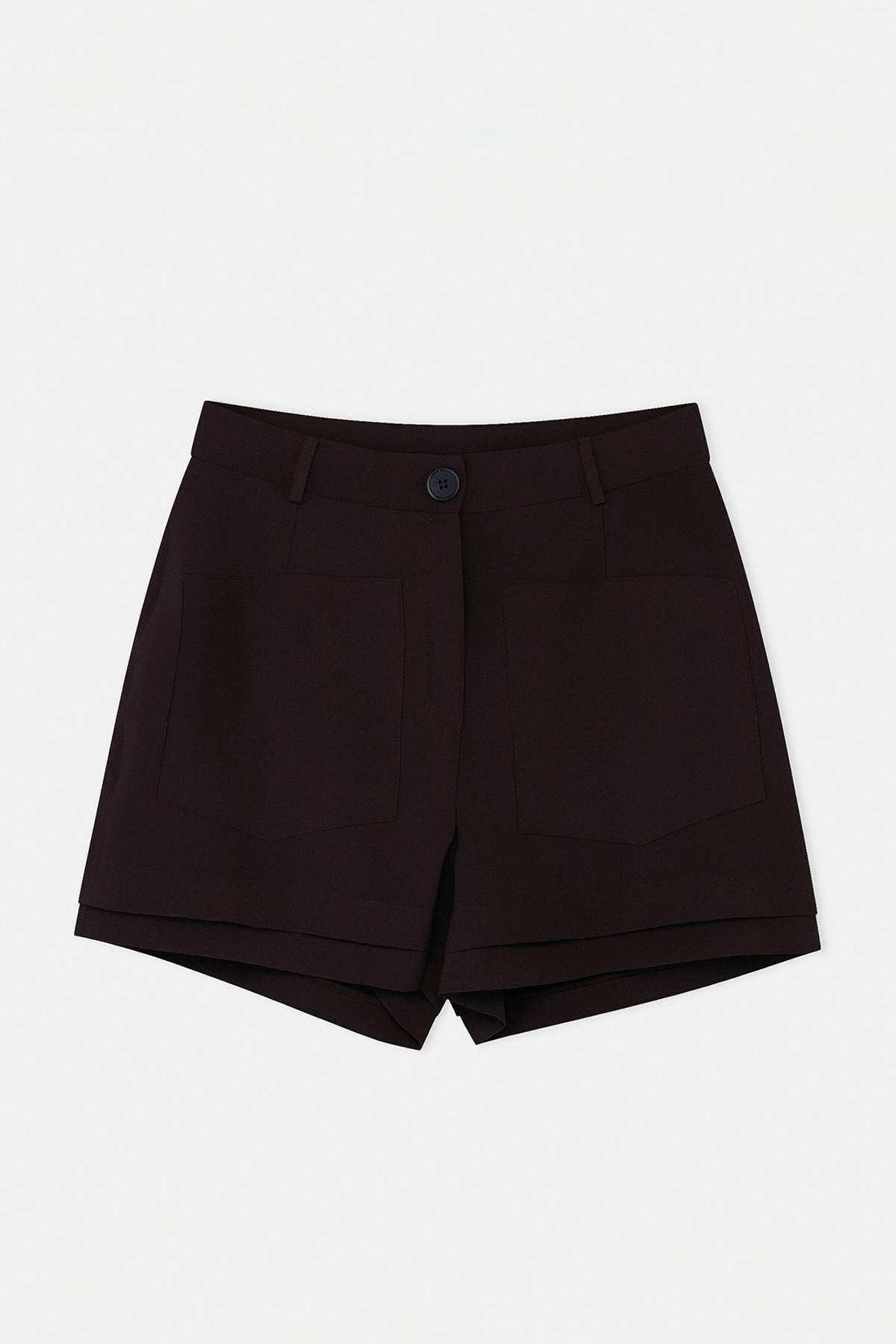 Trendyolmilla Kahverengi Modal Kısa Şort & Bermuda TWOSS26SR00056