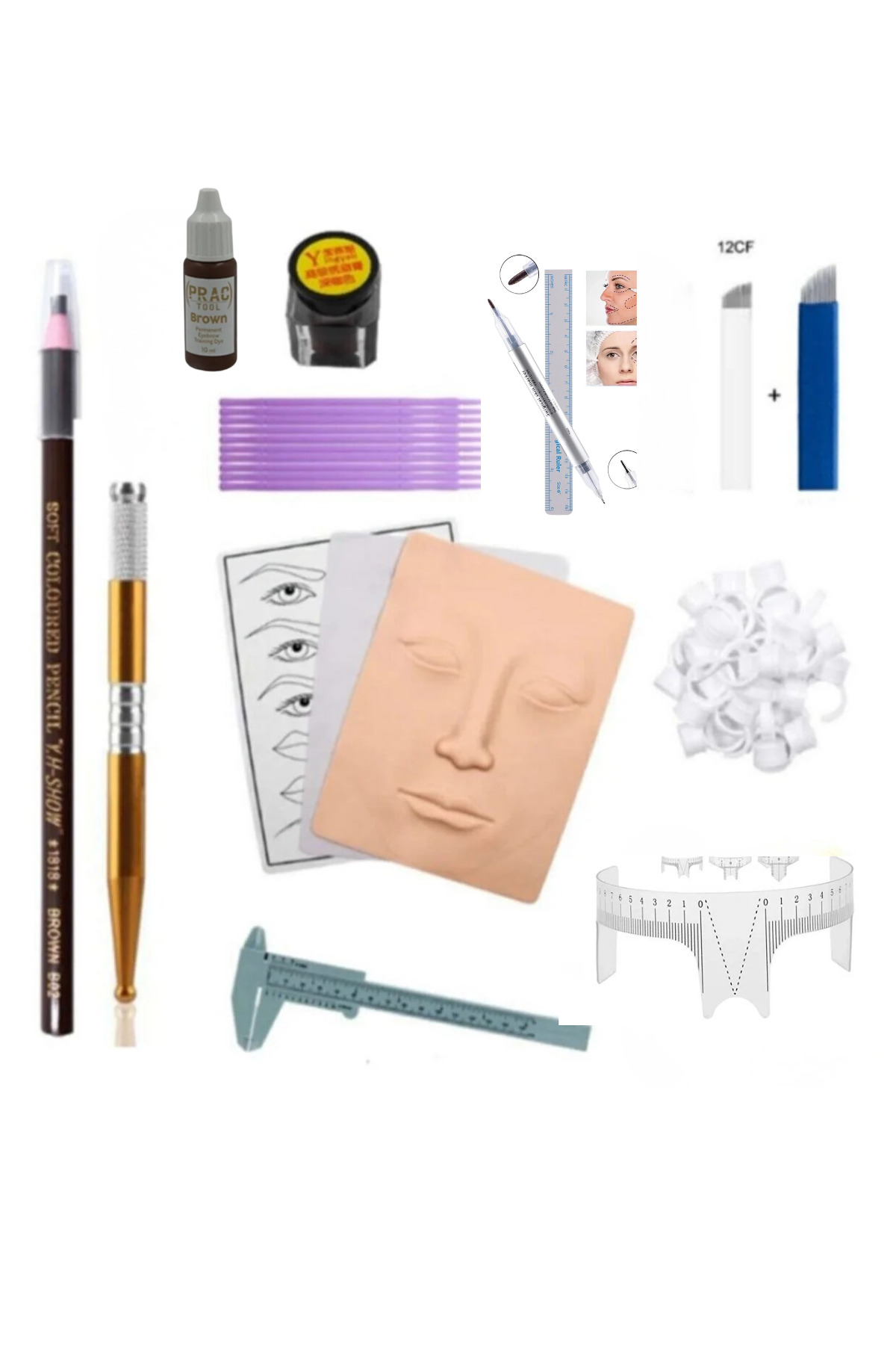 YAYOGE 41 Parça Full Microblading Eğitim Ve Uygulama Seti Eksiksiz Tam Set - Fiyatı, Yorumları