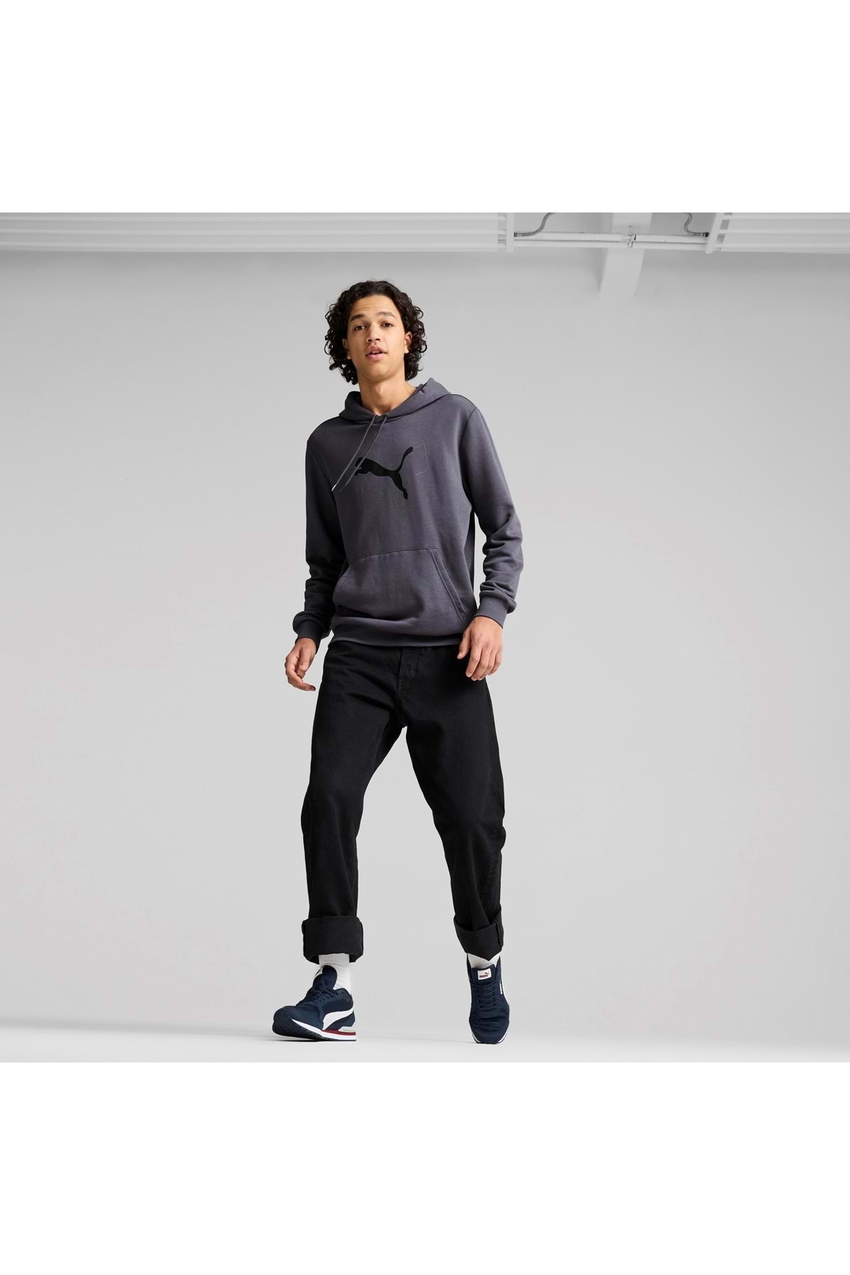 Puma  St Runner V4 Mesh Erkek Mavi Sneaker Ayakkabı - Görsel 4