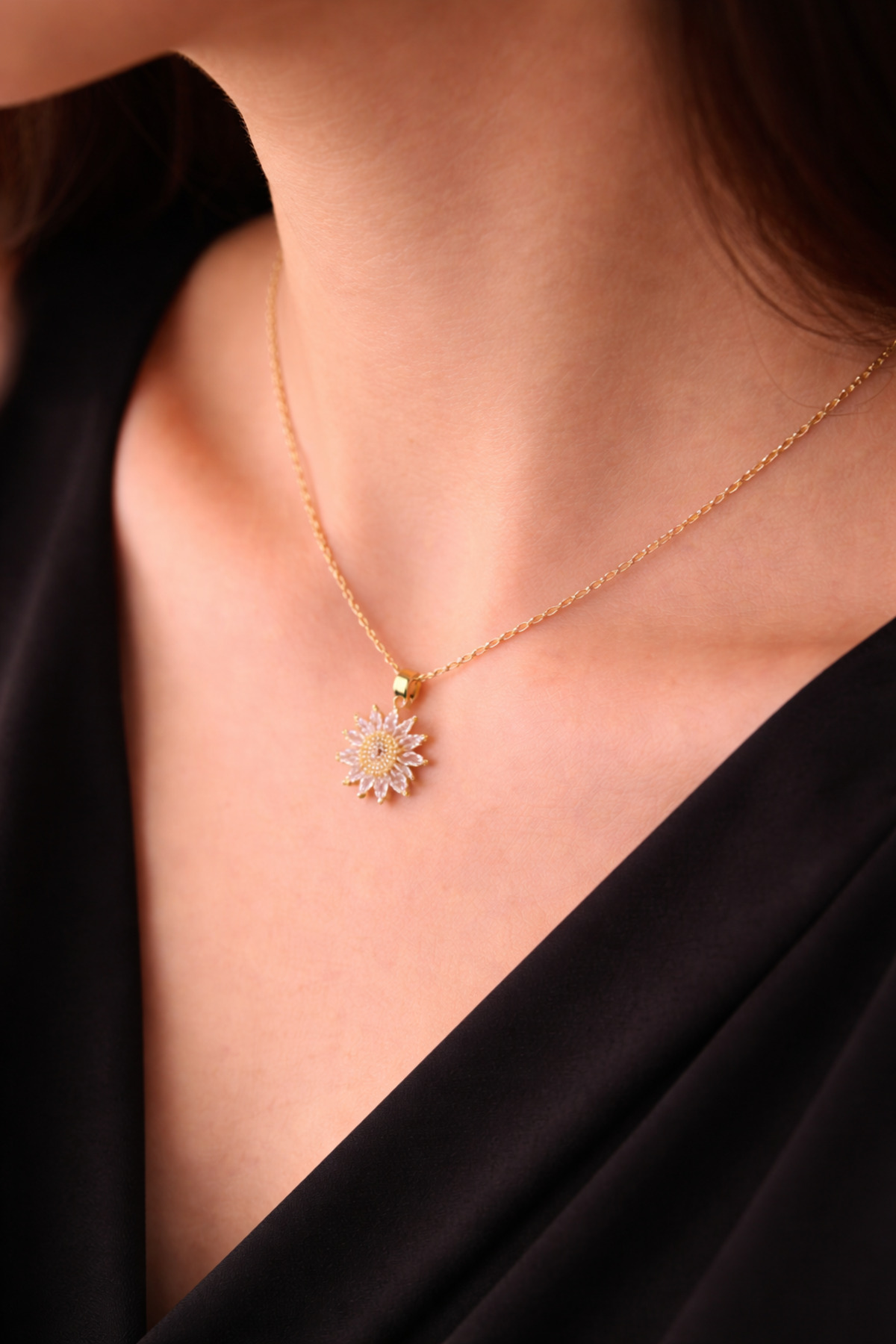 Ayçiçeği Kolyesi görsel 3