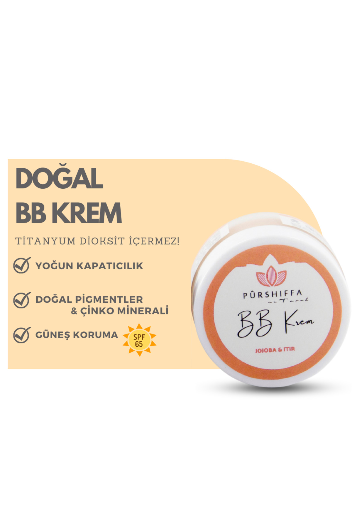 Pürshiffa Doğal Bb Krem (ORTA TON) 20 ml - Fiyatı, Yorumları