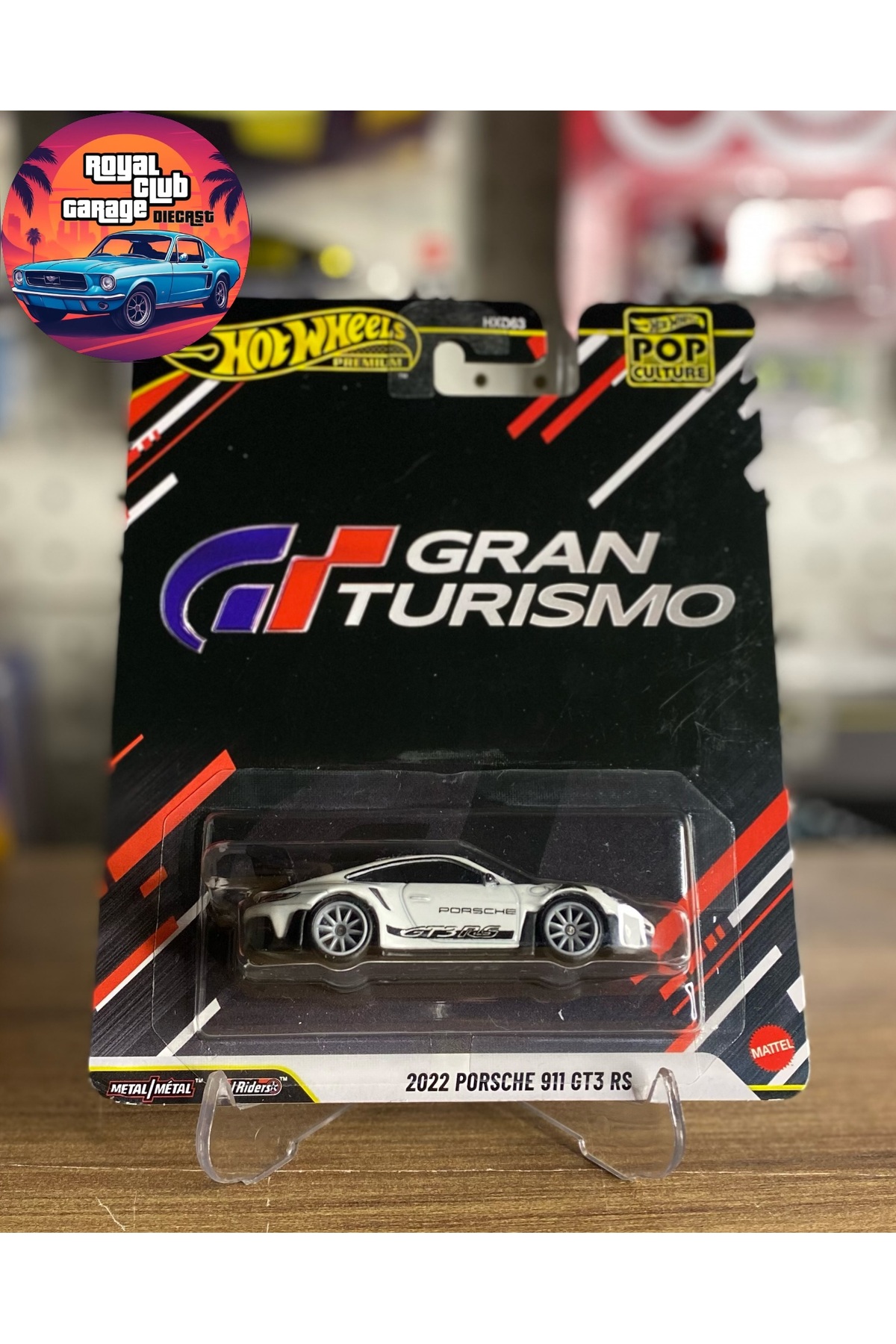 HOT WHEELS 2022 Porsche 911 GT3 RS - Gran Turısmo - Pop Culture