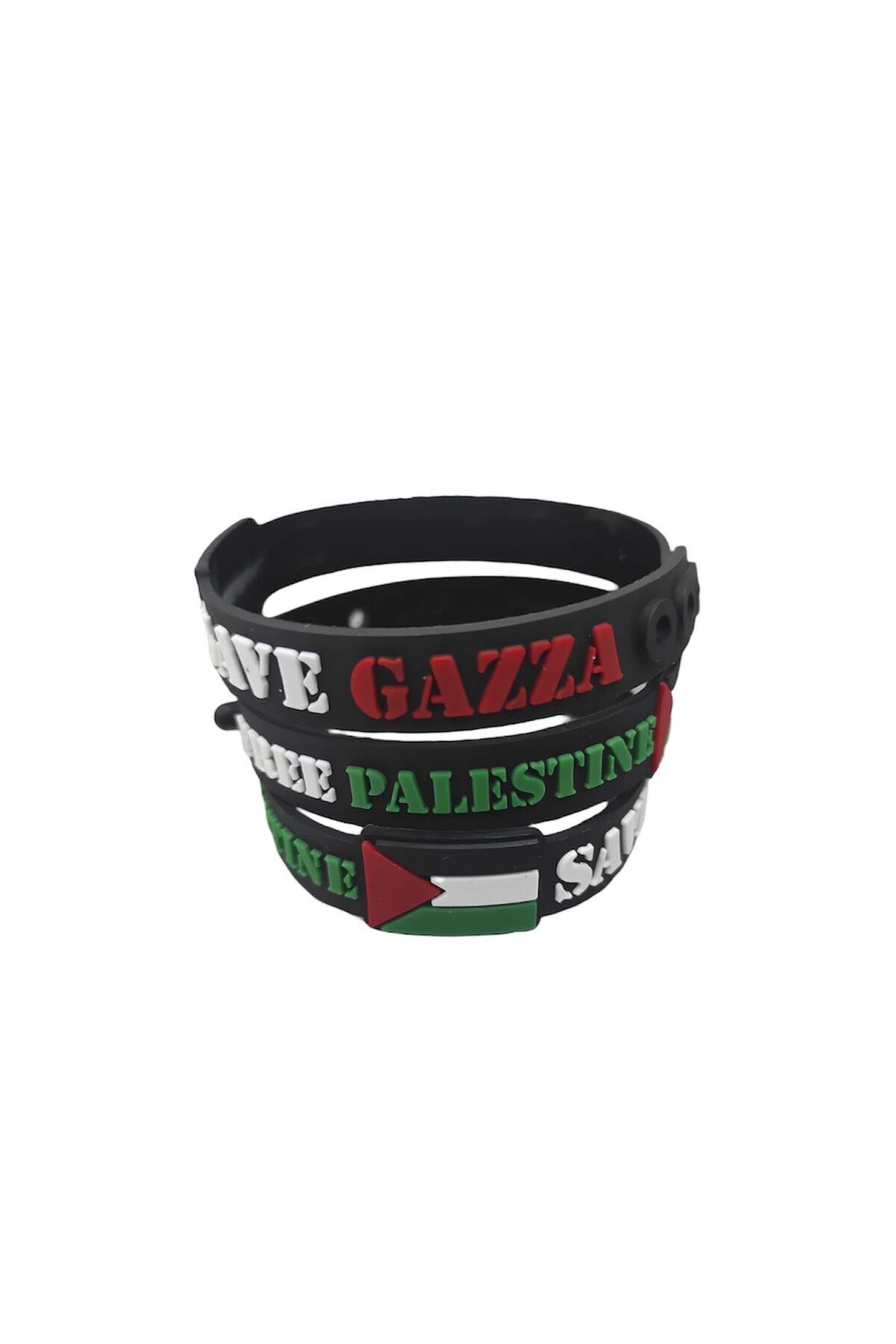 Bronza Özgür Filistin - Free Palestine Bilekliği görsel 2