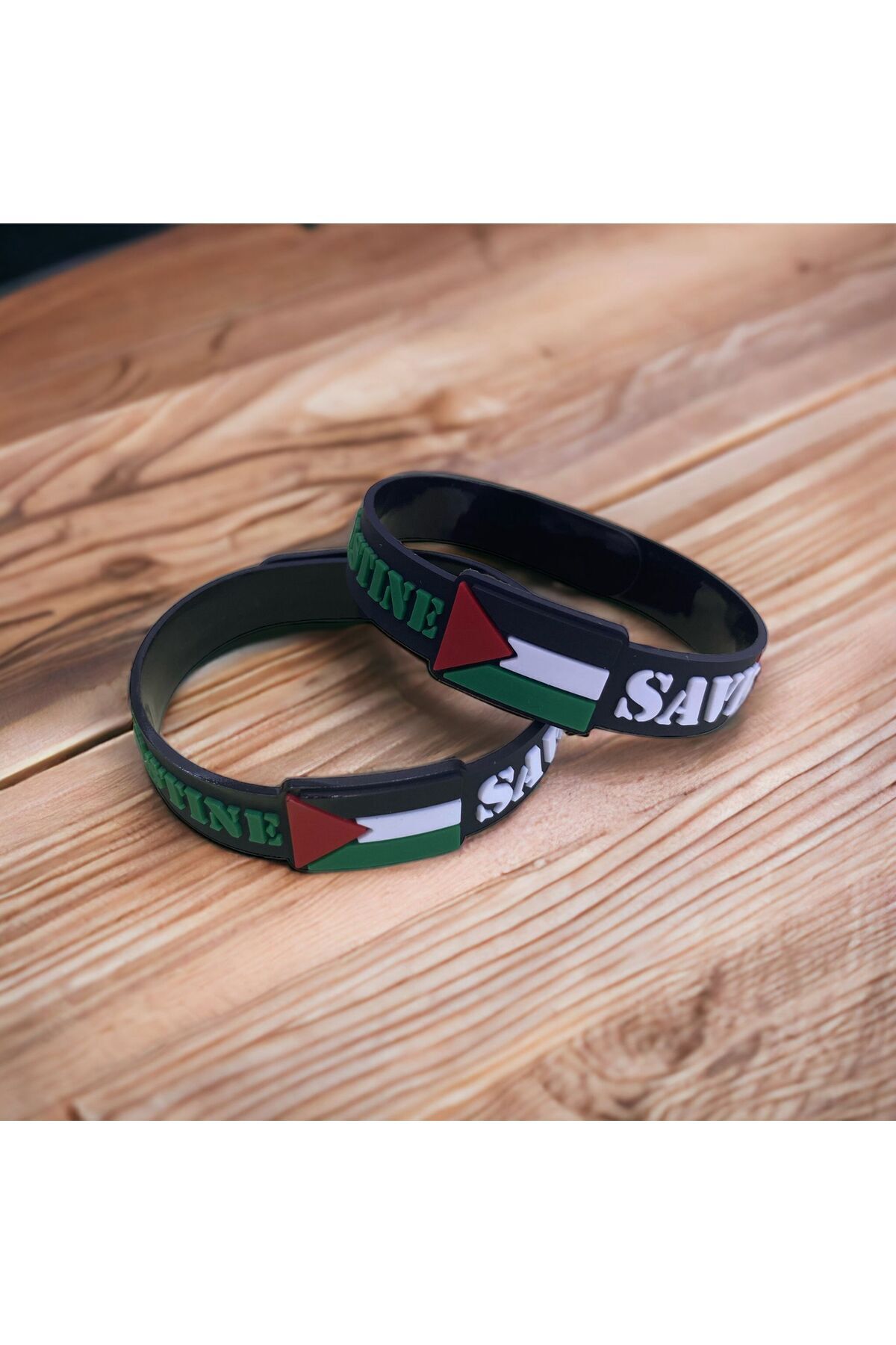Bronza Özgür Filistin - Free Palestine Bilekliği görsel 5