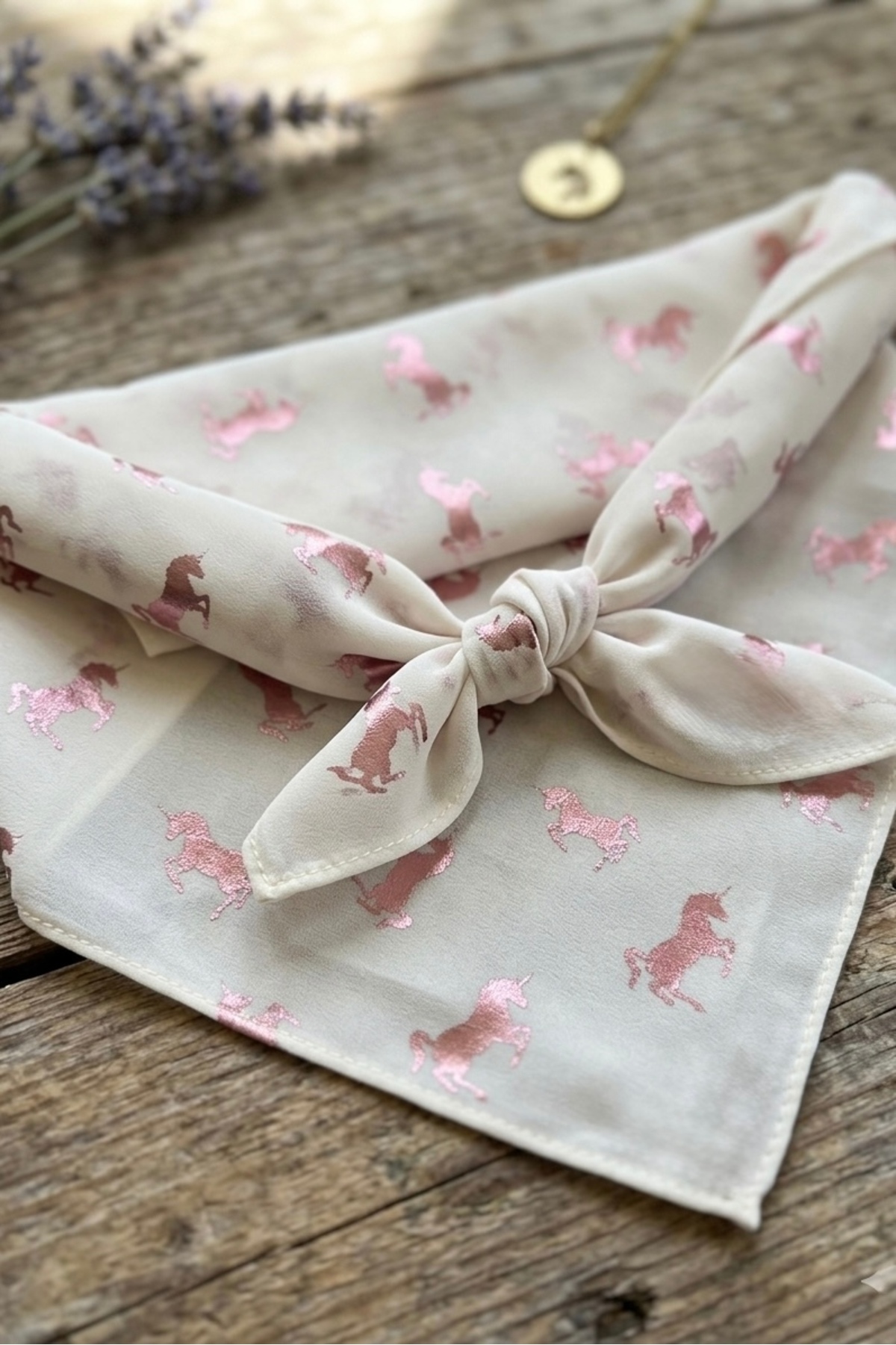 miremiran Fular bandana 70x70 şifon kumaş fuşya parlak at desenli