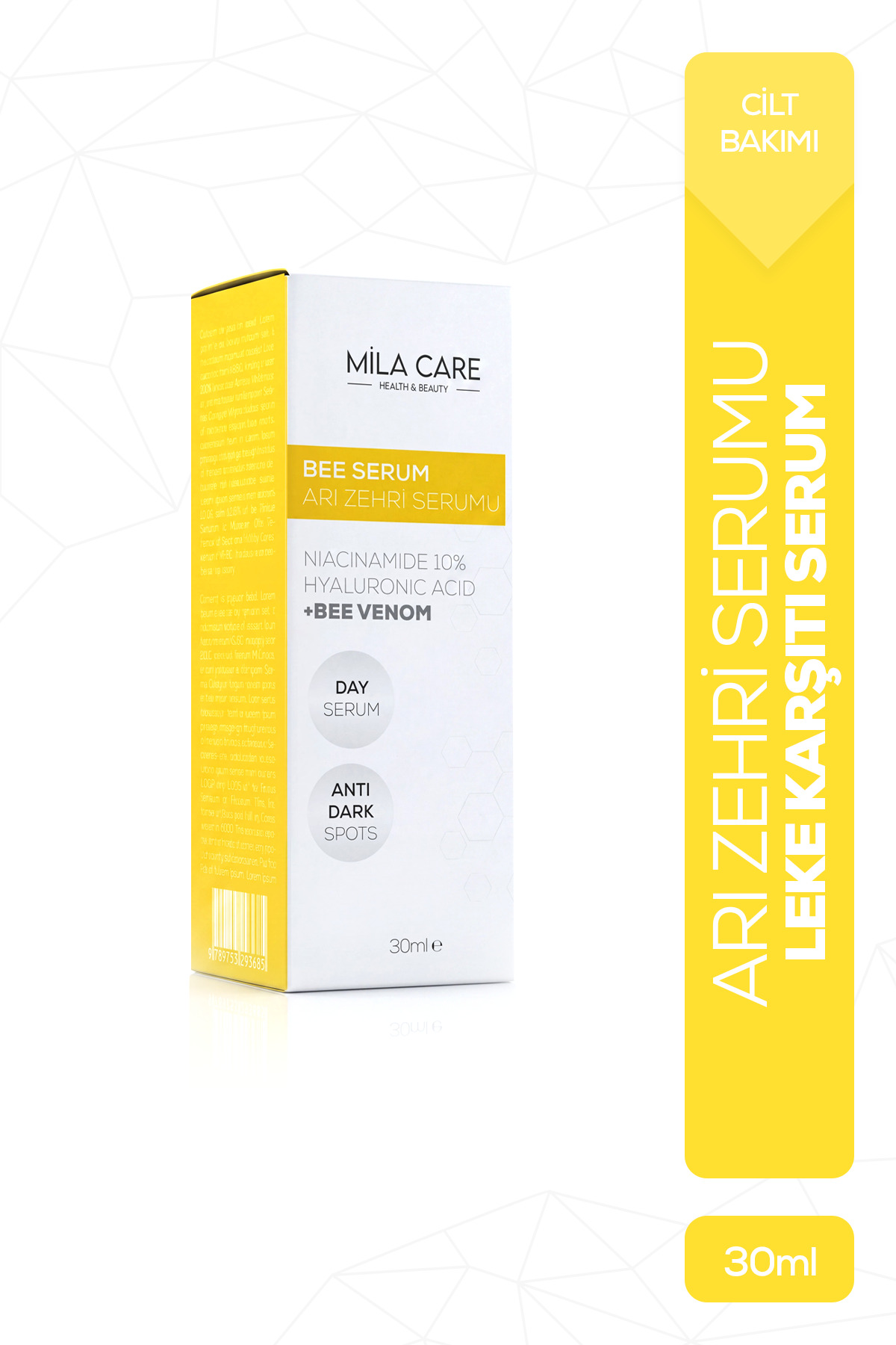 Mila Care Health&Beauty Kırışıklık Ve Dolgunlaştırıcı Arı Zehri Serumu 30 ml — MCBVS1