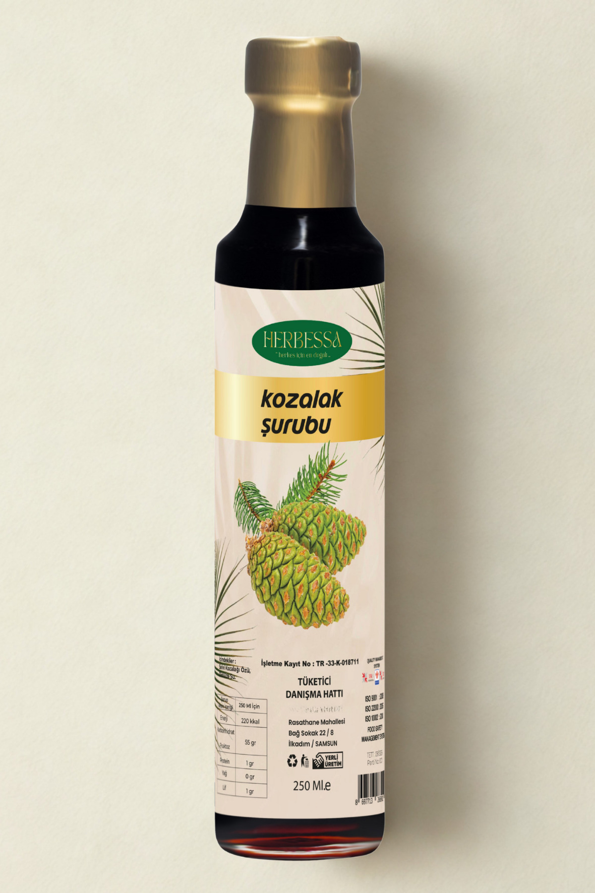 herbessa Selvi Kozalak Şurubu 250ml - Fiyatı, Yorumları