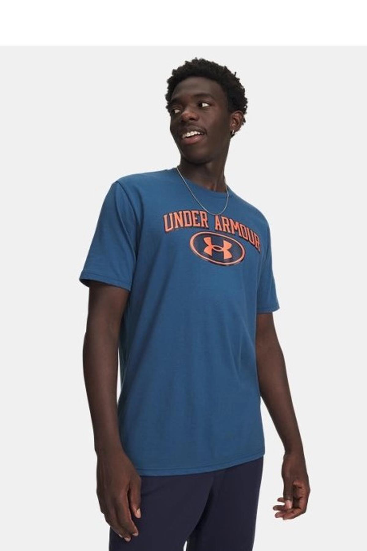 Under Armour Erkek UA Wordmark Locker Tag Kısa Kollu T-Shirt
