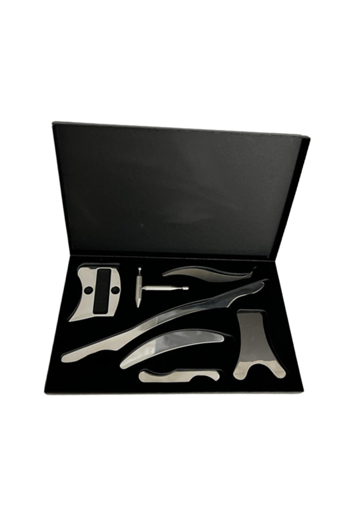 Dr.Flexi Graston Tools Paslanmaz Tıbbi Çelik 7parçalı Masaj Seti Dr.Flexi Graston Tools Paslanmaz Tıbbi Çelik 7parçalı Masaj Seti